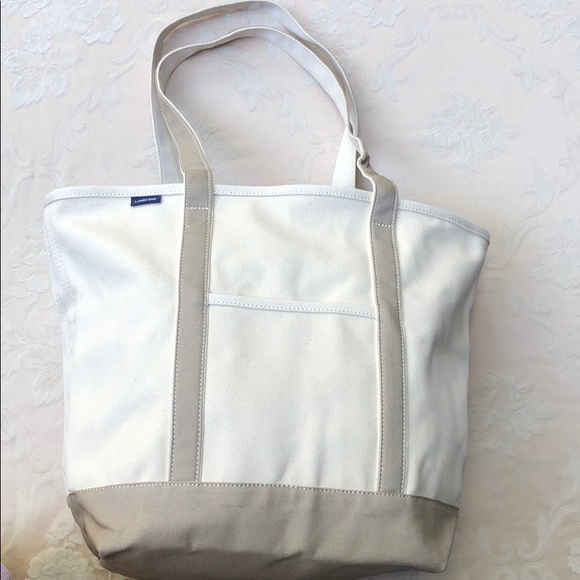 lands end large tote bolsa